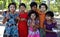 Kids from Ngwe Saung , Myanmar