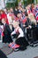 The kids during parade at norwegian constitution day
