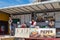 Kids peeling potatoes at a Dutch agricultural potato festival