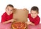 Kids and pizza