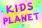 Kids planet text