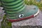 Kids rubber boots in dinosaur shape