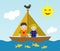 Kids sailing adventure