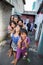 Kids in a slum In jakarta