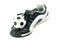 Kids soccer footwear and ball