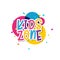 Kids Title Event Vector icon design