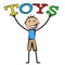 Kids Toys Shows Youths Youngster And Children\'s