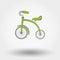 Kids Tricycle flat icon