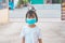 Kids wearing mask protect coronavirus