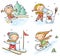 Kids winter outdoors activities