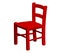 Kids wooden chair