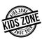 Kids zone stamp