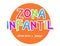 Kids Zone - zona infantil game banner design background. Playground vector child zone sign. Childhood fun room area