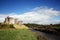 Kidwelly Castle landscape