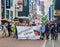 Kiel, Germany. 13th July, 2019.View of Participants of the demonstration