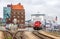 KIEL, GERMANY - JUNE 01: Railway in Kiel Seaport on June 1, 2014 in Kiel, Germany. The port handled 6,323,515 tons cargo in 2013