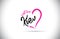 Kiev I Just Love Word Text with Handwritten Font and Pink Heart Shape