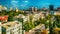 Kiev or Kiyv, Ukraine: aerial panoramic view of the city center