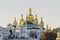 Kiev-Pechersk Lavra autumn evening