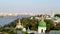 Kiev Pechersk Lavra, Dnieper river and bridge, Kiev,