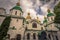 Kiev - September 28, 2018: Saint Sophia Orthodox monastery in Kiev, Ukraine