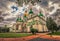 Kiev - September 28, 2018: Saint Sophia Orthodox monastery in Kiev, Ukraine