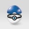 Kiev, Ukraine - 02 august, 2016: pokeball from PokemonGo