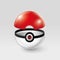 Kiev, Ukraine - 02 august, 2016: pokeball from PokemonGo