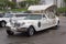 Kiev, Ukraine - April 15, 2016: Luxury wedding limousine in the parking