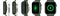 Kiev, Ukraine - February 15, 2022: Smart Wrist Watch - Apple Watch 7 series, set of different sides, in official color, on white