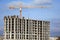 Kiev, Ukraine - February 17, 2019: Ð¡onstruction of a new building