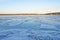 Kiev - Ukraine, Frozen Dnieper river