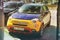 Kiev, Ukraine - May 3, 2019: Colorful Fiat car in the city