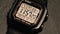Kiev, Ukraine - October 25, 2020: Detailed close-up video about Casio vintage electronic watch.
