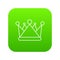 Kievan rus crown icon green vector