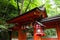 Kifune shrine of fresh verdure - Approach to Okumiya and itâ€™s gate, Kyoto, Japan