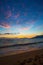 Kihei Sunset and Beach Footprints