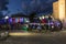 Kikar Kedumim square in Old Jaffa at night, Tel Aviv