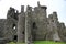 Kilchurn Castle, castle Ruin at the Loch Awe, in Highlands of Scotland