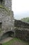 Kilchurn Castle, castle Ruin at the Loch Awe, in Highlands of Scotland