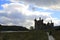 Kilchurn Castle, castle Ruin at the Loch Awe, in Highlands of Scotland