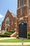 Kilgore, TX - June 10,: Historic St. Lukes United Methodist Church located in downtown Kilgore, TX.