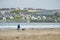 Kilkee, Irish coastal town, popular as a seaside resort, located in horseshoe bay and protected from the Atlantic Ocean by the