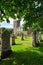 Kilmartin Church and Graveyard in Scotland.