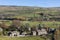 Kilnsey village in Wharfedale North Yorkshire