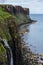 The Kilt Rock on Skye island