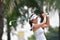 Kim Ji Min of the Republic of Korea in PTT Thailand LPGA Maste