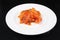 Kimchi on white plate - Series 3