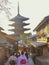 Kimono girls in Gion, Kyoto, Japan