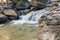 Kinchkha Waterfall and small canyon near Kutaisi, Georgia